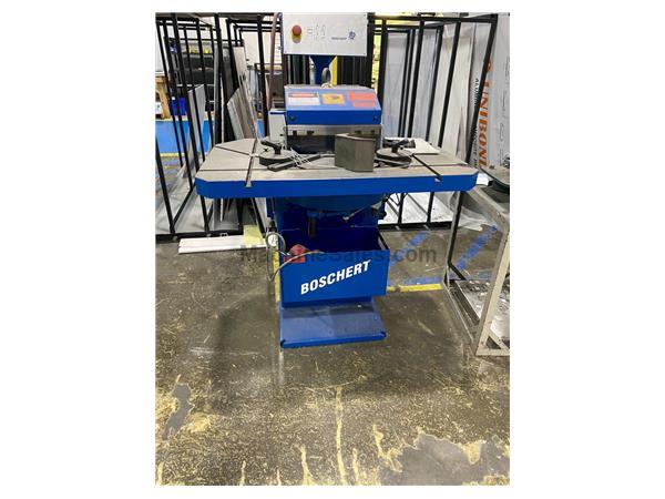 2015 Boschert K30-120 1/4" Capacity Hydraulic Variable Angle Notcher 2015 Boschert K30-120 1/4" Capacity Hydraulic Variable Angle Notcher