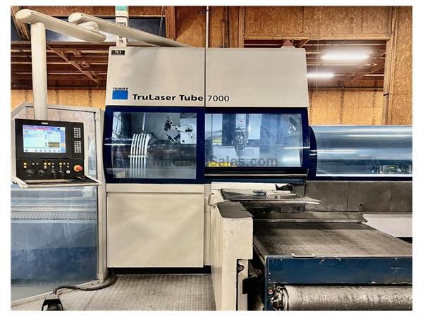2015 Trumpf Trulaser Tube 7000, 3600 Watt CNC Tube Laser 2015 Trumpf Trulaser Tube 7000, 3600 Watt CNC Tube Laser