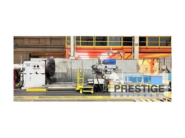 Ravensburg 100&quot; x 254&quot; Lathe with Crane Rope Drum Threading