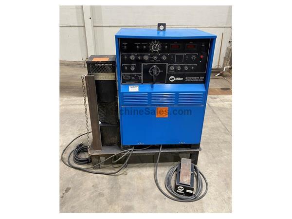 350 Amp, Miller Syncrowave 350 CC AC/DC, Tig, Stick, Bernard Chiller, Foot