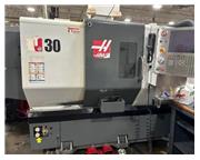 Haas ST-30Y CNC Lathe,  Y-Axis, 10" Chuck, 12 Station Turret, 3400 RPM, Bar Feeder, 3