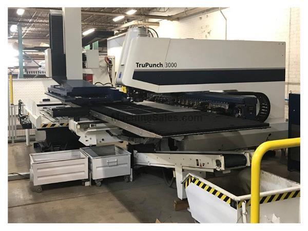 TRUMPF TRUPUNCH 3000 WITH SHEETMASTER CNC TURRET PUNCH NEW: 2012 | RM