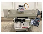 12" x 24", Okamoto ACC-12.24DX, 12" x 1.5" Whl, 5HP, Au