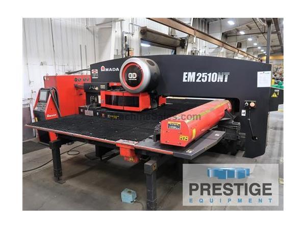 22 Ton Amada EM2510NT Servo Electric CNC Turret Punch Press