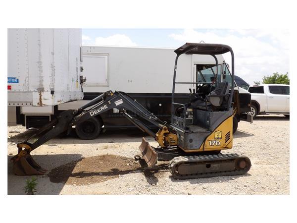 2010 John Deere 17D Compact Excavator RTR# 3053807-01