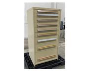 30"W x 27"D x 59"H Stanley Vidmar 340, (9) 25" x 25&quo