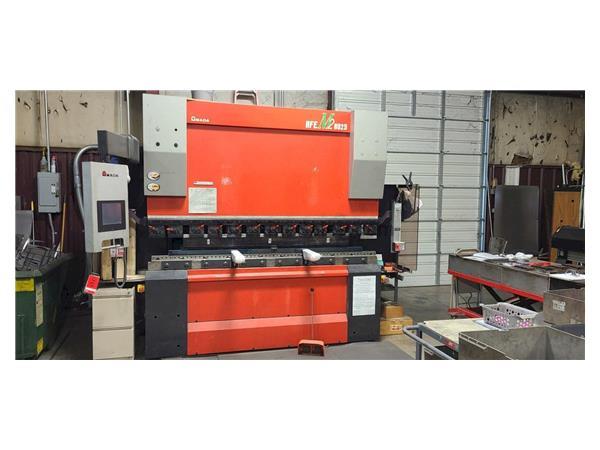 2013 Amada HFE8025 M2, 8' x 88 Ton CNC Hydraulic Press Brake 2013 Amada HFE8025 M2, 8' x 88 Ton CNC Hydraulic Press Brake