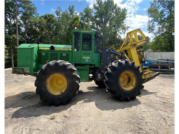 2015 John Deere 843K Feller Buncher RTR# 3083282-01