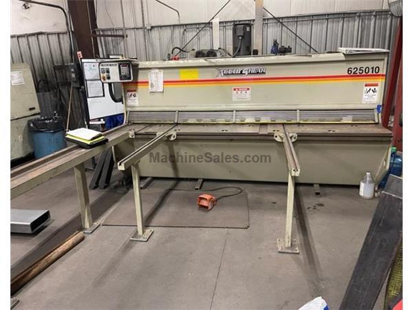2016 Accurshear, 625010, 10' x 1/4" Hydraulic Shear 2016 Accurshear, 625010, 10' x 1/4" Hydraulic Shear