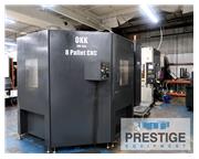 OKK HM-600 8APC 4-Axis CNC Horizontal Machining Center