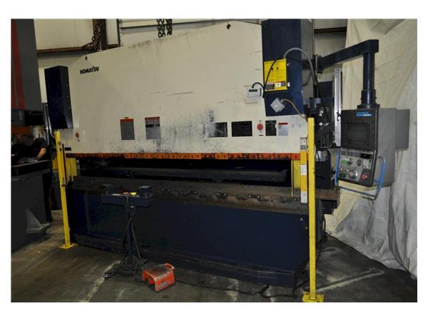 176 X 13' TON KOMATSU HYDRAULIC PRESS BRAKE