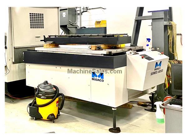 80" x 29" Midaco 80SD CNC Auto. Pallet Changer w/ (2) Aluminum Pa