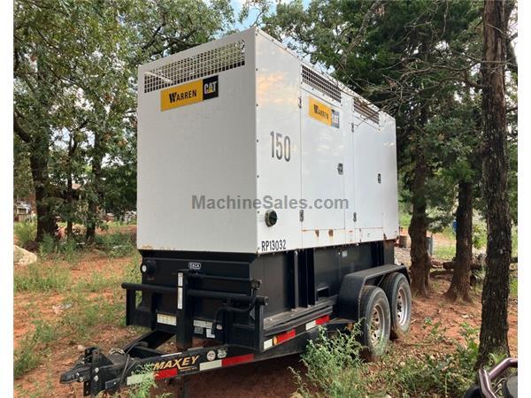(2) Warren Power System 150KW Mobile Generator RTR# 3093240-01-02