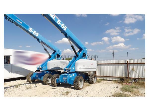 2012 Genie S-65 Telescopic Boom Lift RTR# 3063618-01