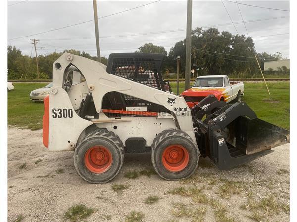 2007 Bobcat S300 Skid Steer Loader w/ Grap Bkt RTR# 3103840-01