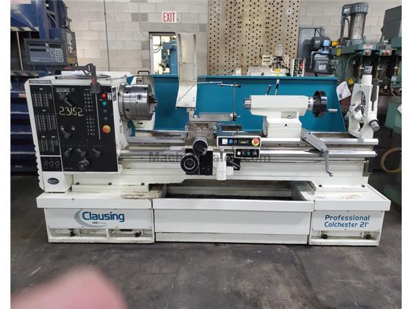 CLAUSING COLCHESTER GAP BED ENGINE LATHE