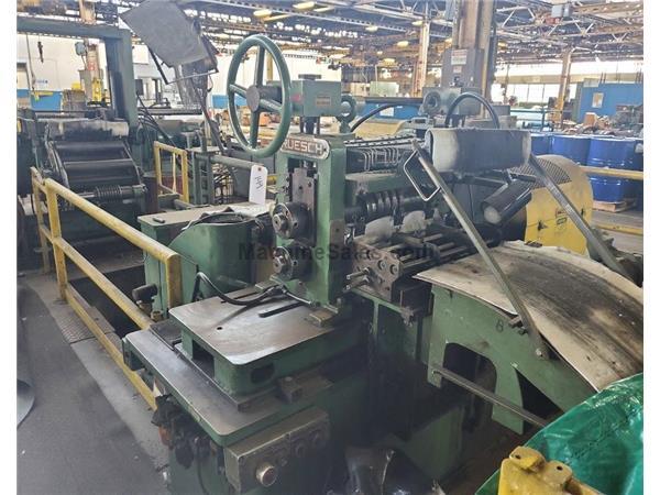 18&quot; x .025&quot; - .003&quot; Ruesch Ring Type Precision Double Loop Slitting Line, Stock # 14158