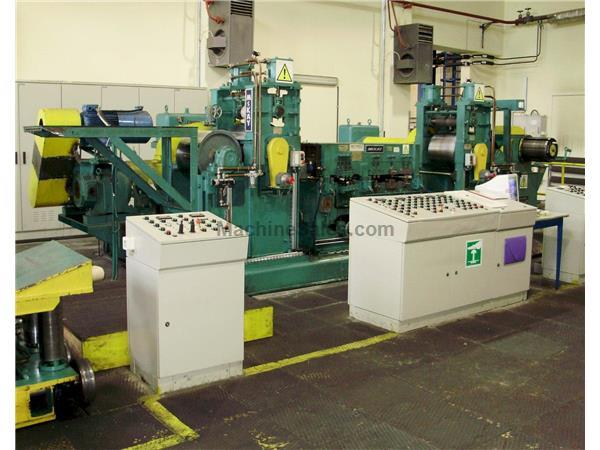 60 - 400mm McKAY STRETCH STRAIGHTENER/TENSION LEVELING MACHINE Stock #14215