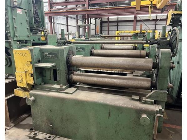 48&quot; x .312&quot; x 30,000# Loopco Slitting Line w/3 Heads Stock # 14255