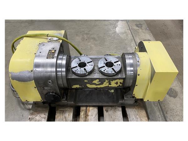 6.7&quot; Nikken 5AX-2MT-170-200FA, Dual-Axis Trunnion, Fanuc Servo, 2005