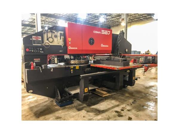 1989 Amada Coma 567 Turret Punch Press