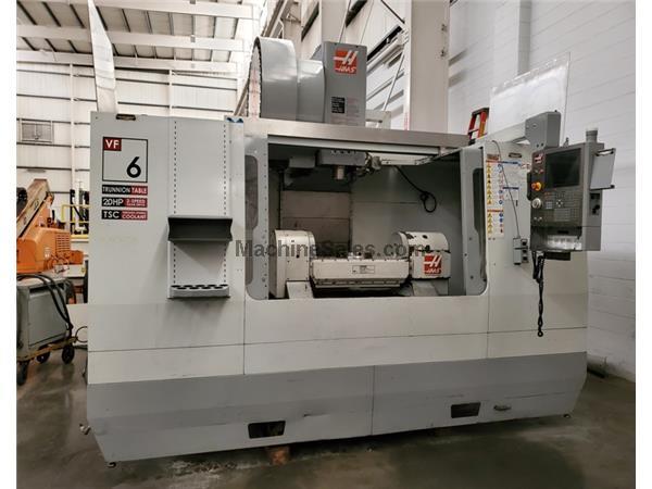 HAAS VF-6 CNC VERTICAL MACHINING CENTER