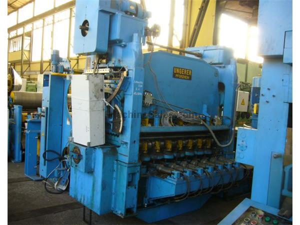 65" (1650mm) x .120" (3mm), UNGERER, CUT-TO-LENGTH/SLITTING LINE,