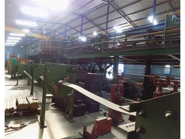 COMPLETE FORMING AND WELDING LINE FOR THE MANUFACTURE OF STEEL BEAMS (13774)