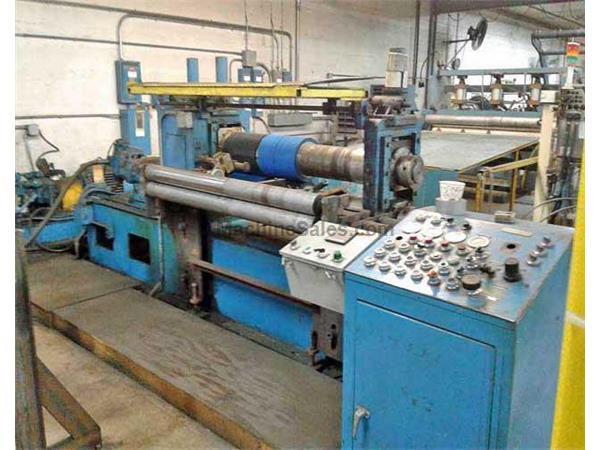 48&quot; (1219mm) X 4.75&quot; (121mm) BRANER SLITTING LINE (13786)