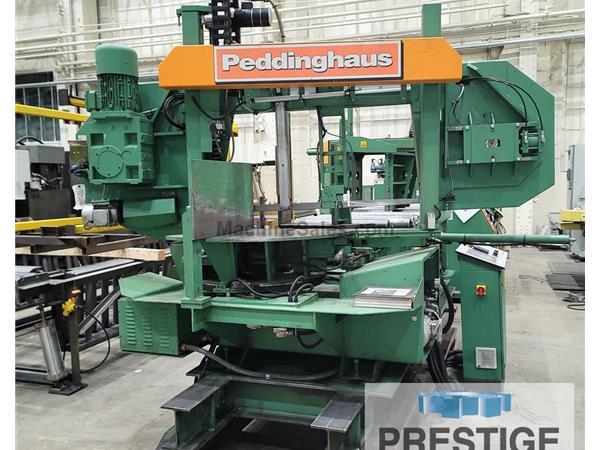 Peddinghaus 510 DGA 2300 Dual Column Double Miter Auto Horizontal Band Saw