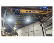 Near New EMH 3 ton Portable Bridge Crane