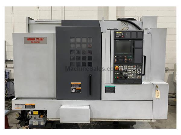 Mori Seiki NL2000/500, 8&quot;Ck, 2.5&quot;Bore, 20&quot;L Cap, 12-Sta Turr