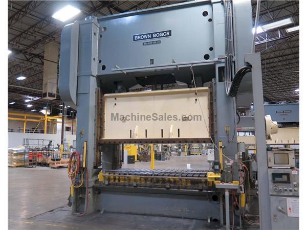 600 TON BROWN AND BOGGS 120" x 60" SSDC PRESS