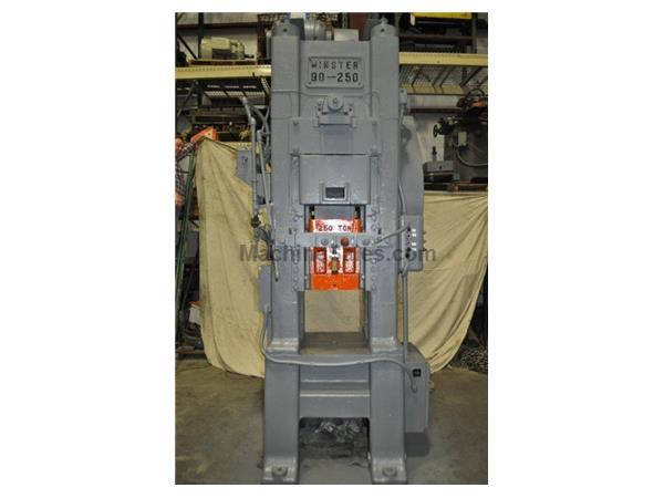 250 TON MINSTER KNUCKLE JOINT PRESS