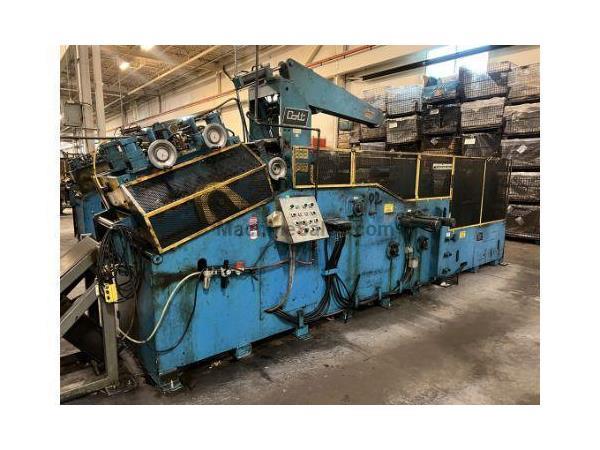 10000 LB X 18" X .312" 2002 COLT CSHCEJH-1000-18 CRADLE/STRAIGHTENER FEED LINE