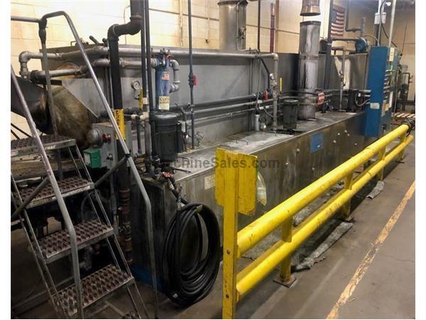 30" X 28' JENSEN ROTARY WASHER 4 STAGE