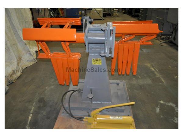 3000 LB X 18&quot; REGAL DOUBLE END UNCOILER NON MOTORIZED DRAG BRAKE