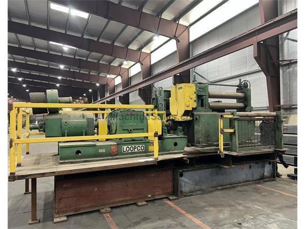 48&quot; x .312&quot; x 30,000# Loopco Slitting Line with 3 Heads and Banding Line Components (14299)