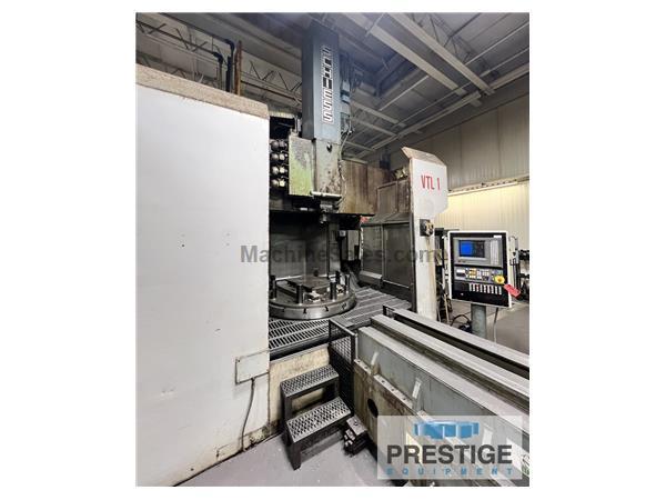 63" Schiess CNC Vertical Boring Mill with Milling