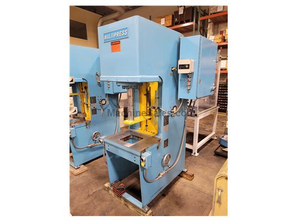 20 Ton MultiPress Model FH-20-20H Floor Type C-Frame Hydraulic Press