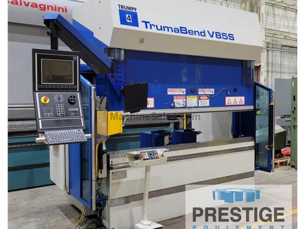 Trumpf V85SX 95 Ton 8-Axis CNC Hydraulic Press Brake