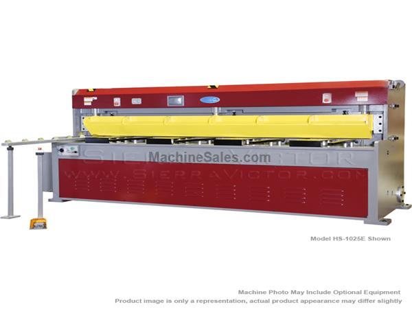 GMC HS-1025CNC 10 ft x 1/4 in. Hydraulic Guillotine Plate Shearing Machine