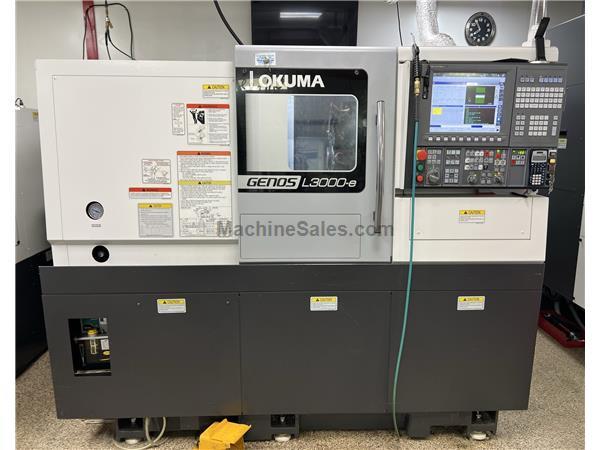 Okuma Genos L3000M-E CNC Turning Center  w/Live Tooling - New: 2017