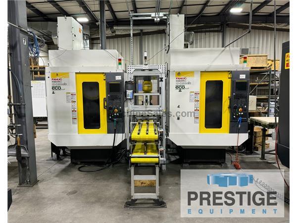 Fanuc Robodrill a-D21MiB Eco-Plus+ CNC Twin Automation VMC