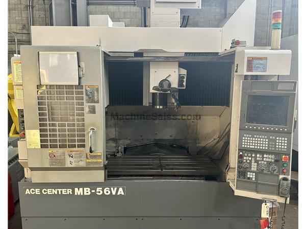 Okuma MB-56VA CNC Vert Mach Cntr, OSP-P200M, 51&quot;x22&quot; tbl, XYZ=41&