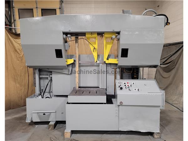 26” x 26” Hyd-Mech Semi-Automatic Dual Post Horizontal Band Saw Model H-26