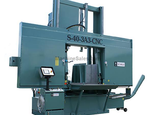 40" x 40" Brand New W.F. Wells CNC Fully Automatic with Shuffle Type Barfeed Hor 40" x 40" Brand New W.F. Wells CNC Fully Automatic with Shuffle Type Barfeed Hor