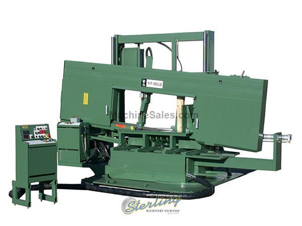 22" x 48" Brand New W.F. Wells Semi-Automatic Hydraulic Swivel Base Cant Head Ho 22" x 48" Brand New W.F. Wells Semi-Automatic Hydraulic Swivel Base Cant Head Ho