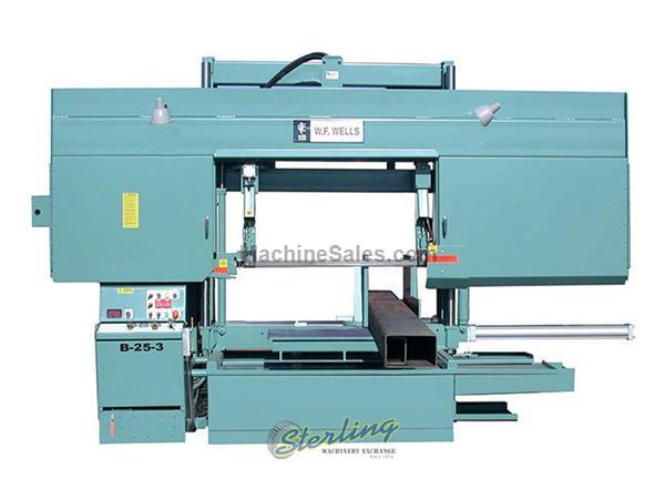 25" x 40" Brand New W.F. Wells Semi-Automatic Hydraulic Horizontal Heavy Duty Tw 25" x 40" Brand New W.F. Wells Semi-Automatic Hydraulic Horizontal Heavy Duty Tw