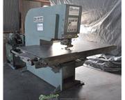 50 Ton Used Whitney Single End Punch, Mdl. 652-50, Foot Pedal, #7206 *SPECIAL PRICE! ASK S
